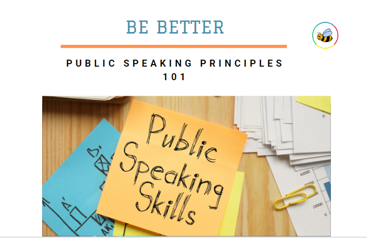 Public Speaking Principles 101
