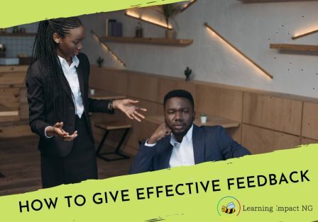 How to Give Effective Feedback